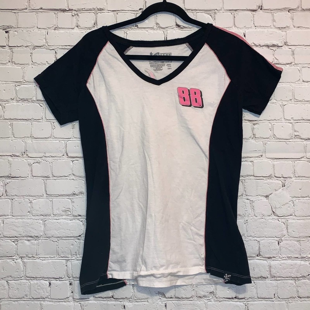 Copied - Chase Authentics NASCAR Dale Jr 88 V Neck Shirt